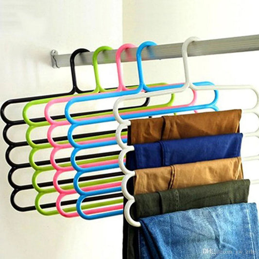 5 Layers MultiFunctional Pants Hangers (1 PCS)