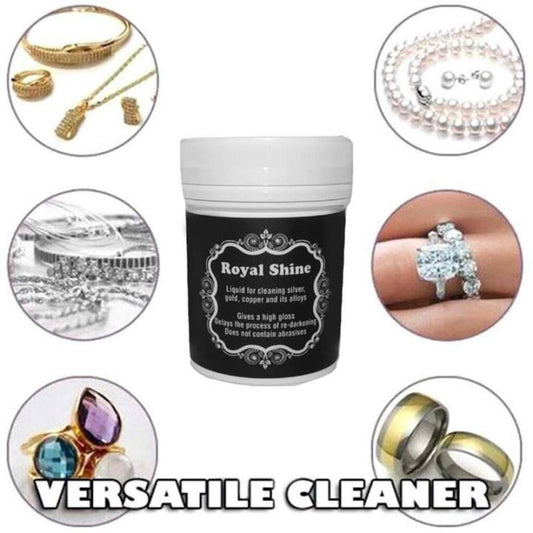 Jewelry Cleaning Polish Powder Anti-Tarnish Silver Gold Cleaner Protector