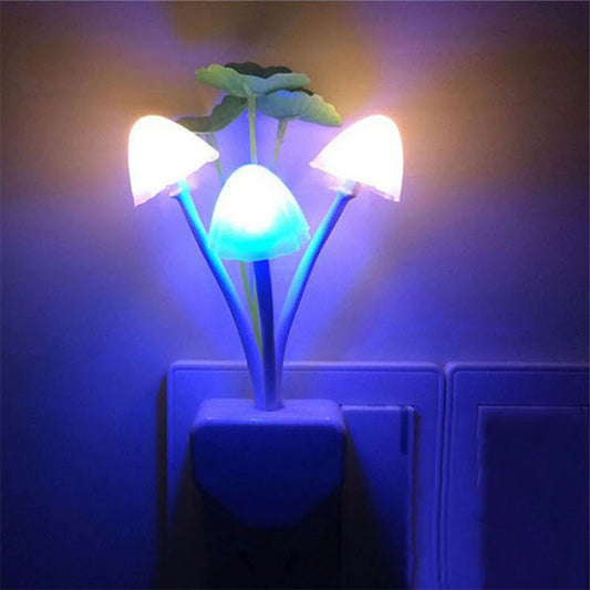 New automatic Fashion Night Light Romantic Multi Colorful Sensor LED