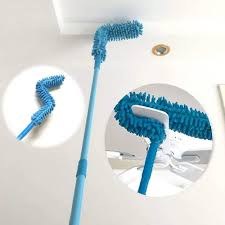 Fan Duster Flexible Microfiber Duster With Telescopic